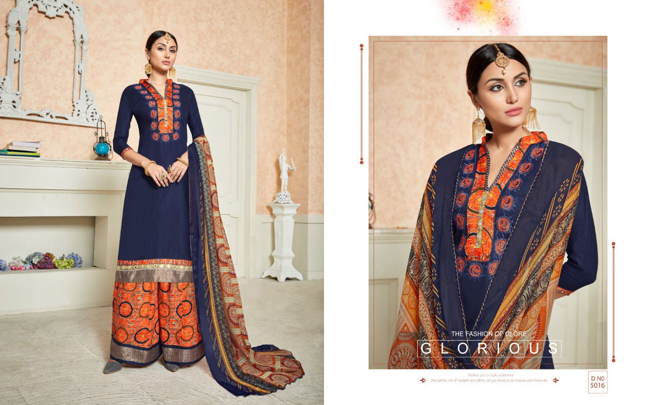 Ravi Afzza 2 Jam Satin Embroidery Festive Wear Jam Satin Salwar Kameez Collection
